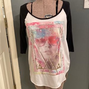 Rock & republic fun top M
